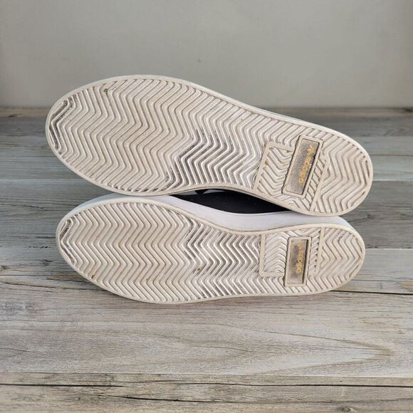 Adidas Sleek Women's Black Mid Top Sneaker Sz 6.5 - Picture 6 of 10